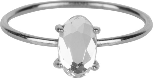 R649 Shine Big Shiny Steel Crystal CZ