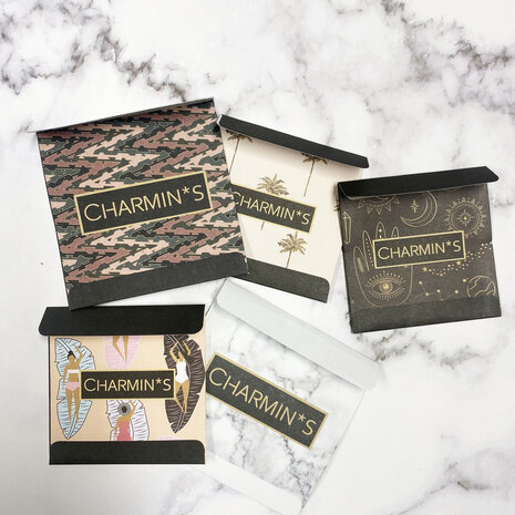 Charmin's Luxury Gift Bag Assortiment de 10 pièces avec impression 5510