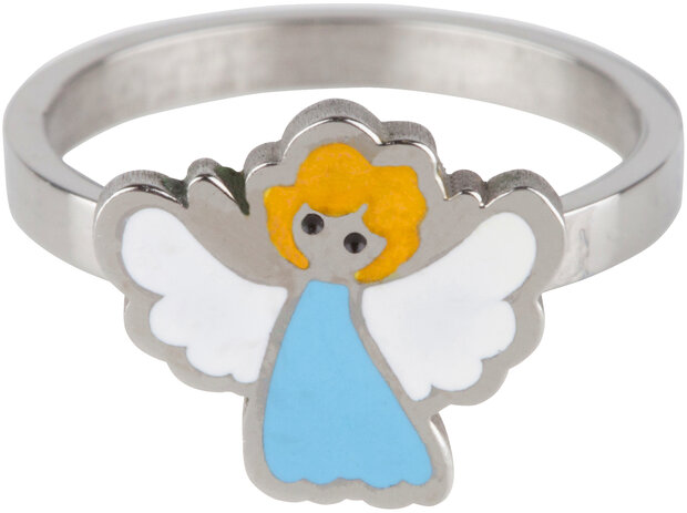 KIDZ 45 steel children's rings with enamel in 3 sizes in Display Easy Order (4)