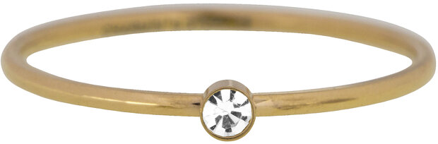 KIDZ Mini&Me Children's Rings with Display steel and gold-plated children's rings in 3 sizes