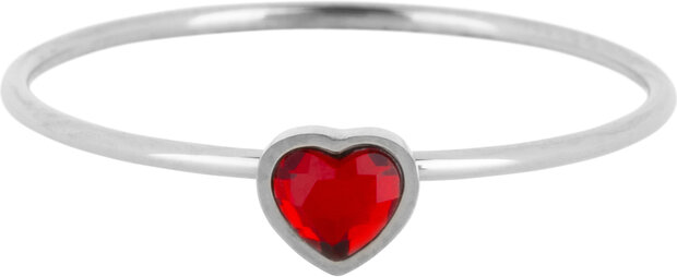 45 Steel colored heart children's rings in 3 sizes in Display Easy Order KIDZ (19)