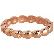 Charmin&rsquo;s Love ring R874 Be Loved Rosegoud-kleurig