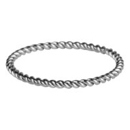 Charmin&rsquo;s Gedraaide Ring Staal 1mm R328