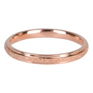 R565 Sanded and Shiny Rose Gold Steel