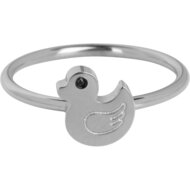KIDZ Gold-Colored Children's Ring Classic Duck Steel KR155 &ndash; Super Cute