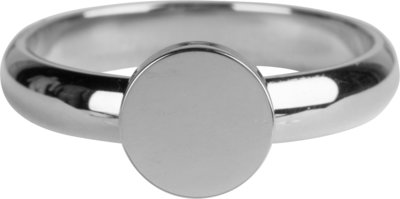R826 Pudgy Seal Ring Round Steel
