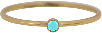 KR86 Shine Bright Turquoise Gold Steel