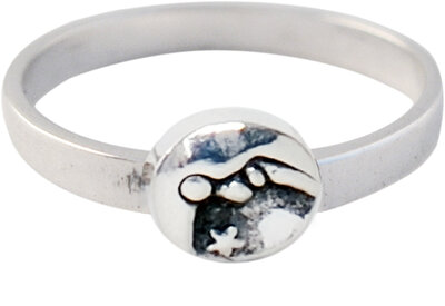 Ring KR40 'Moon And Stars'