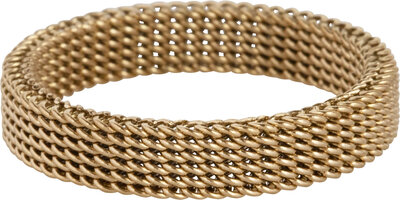 Charmin's Fine Braided Ring Gold R1010