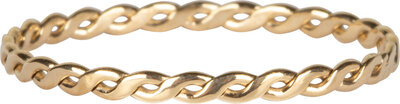 R775 Curvy Smal Chain Goldplated Steel