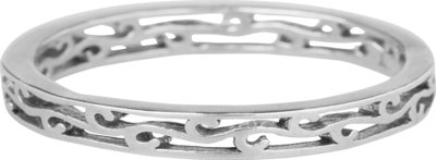 Ring XL84 Steel 'Wave'