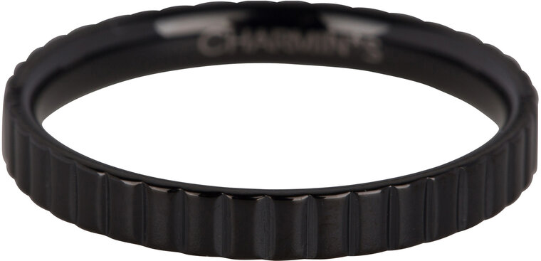 Ring R360 BLACK 'Serrated Steel'