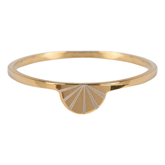 R731 Modern Rainbow Gold Steel