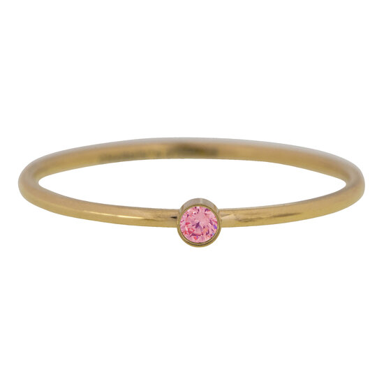 KR82/ 791  Shine Bright Rose Gold Steel