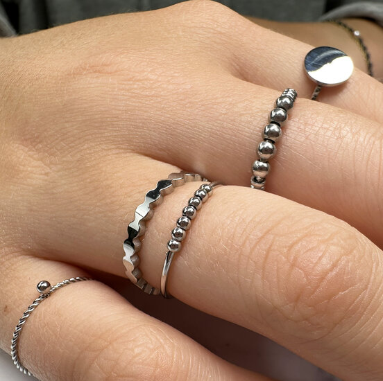 R516 Palm Shiny Steel
