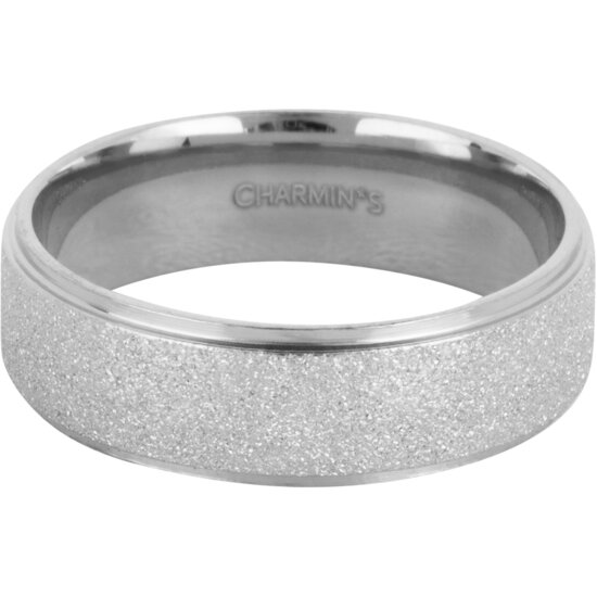 Charmin's Steel Stapelring R1551 Geschliffener und glänzender Stahl