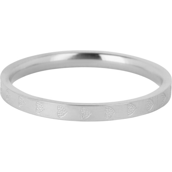 Charmin's Hearts Around Ring Steel R1382