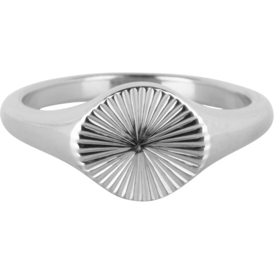 Charmin’s Zegelring Gravure Sterpatroon Rond Staal R1342