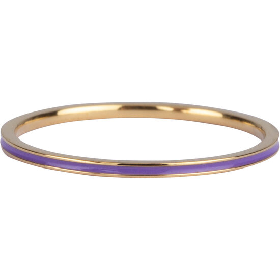 R933 Petite Lila Paars Enamel Goud