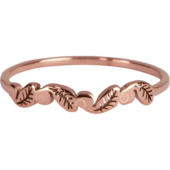 Charmin’s vintage ring R918 Leaves Rosegold