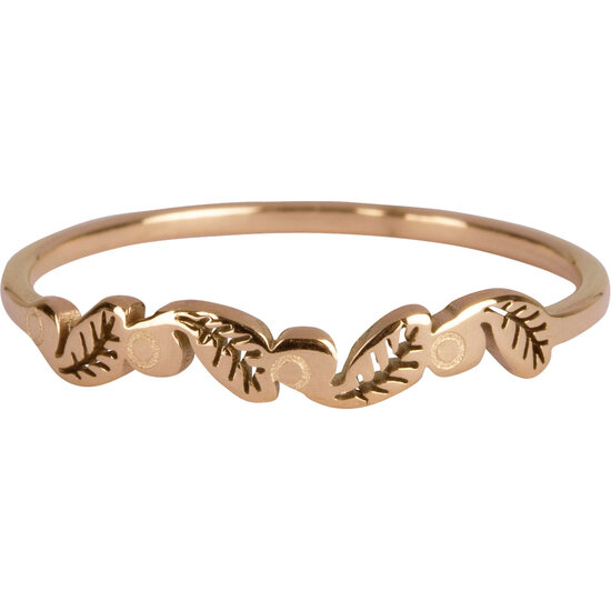 Charmin’s vintage ring R917 Leaves Gold
