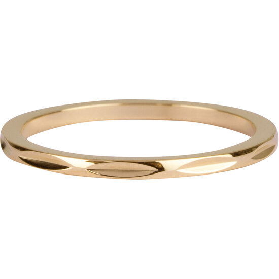 Charmin's Stapelring R895 Ellipse Shiny Gold
