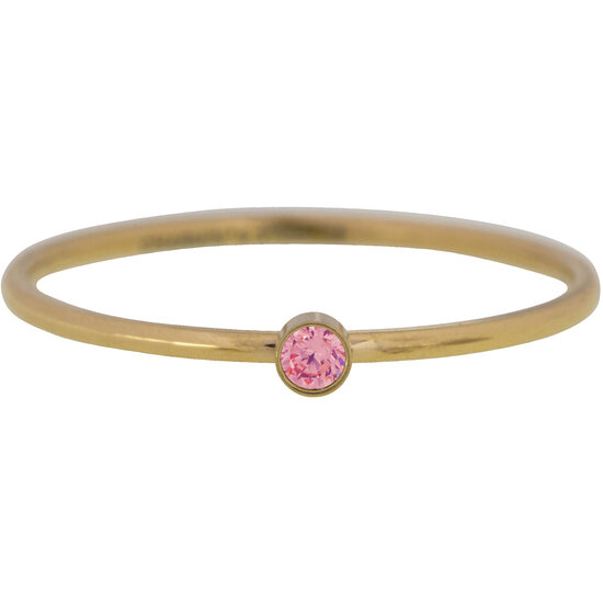 KR82/ 791  Shine Bright Rose Gold Steel