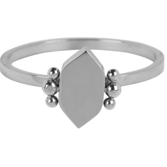 R712 Modern Hexagon Shiny Steel