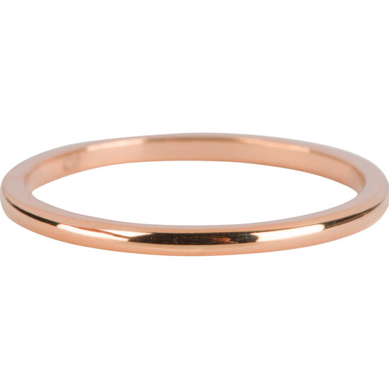 R636 Round Finished Basic Rose Gold Steel