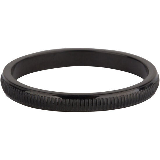 R606 Stripes Black Steel