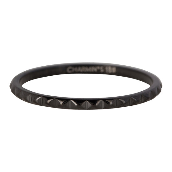 RING R405 BLACK 'STEEL NEFERTITI'