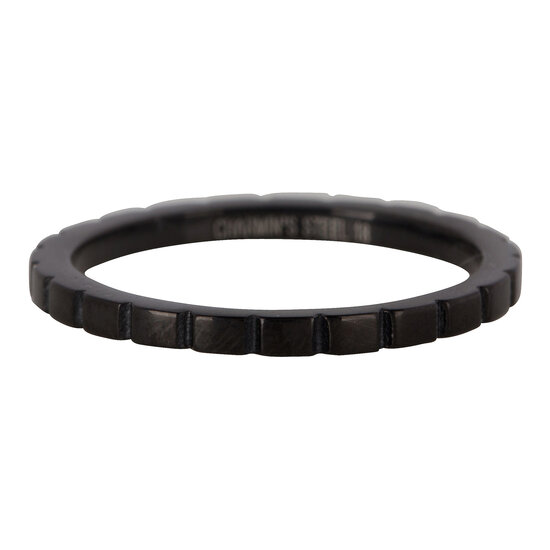 RING R442 BLACK 'STEEL BASICALLY'