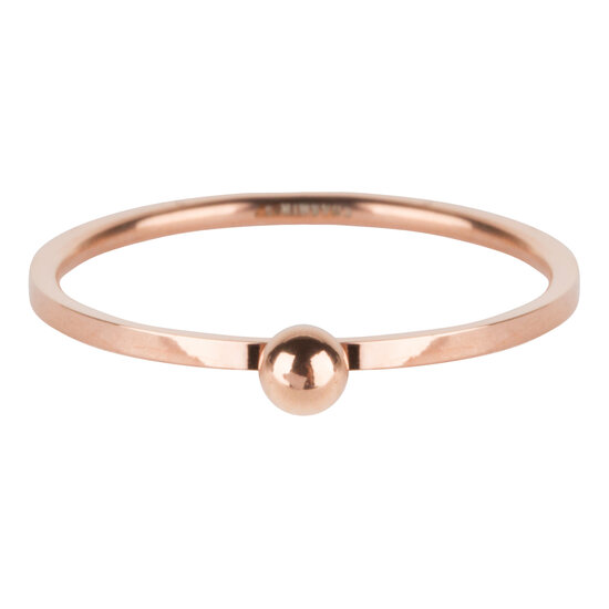 Dot Ring Rose Gold Steel