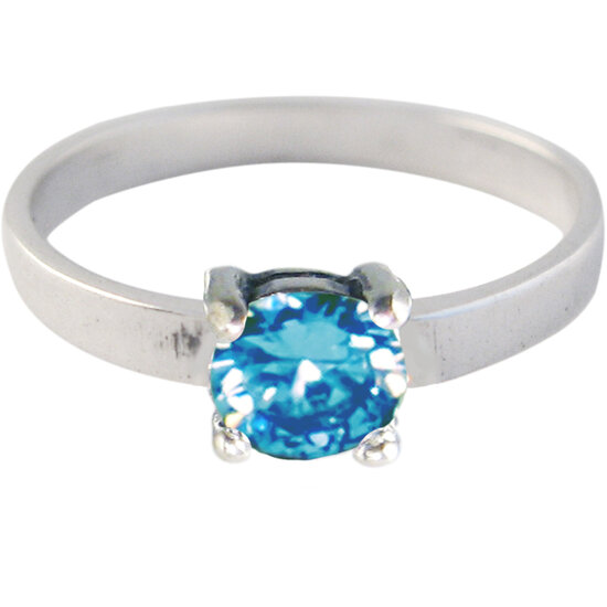Ring KR32 'Princess Diamond' Ocean