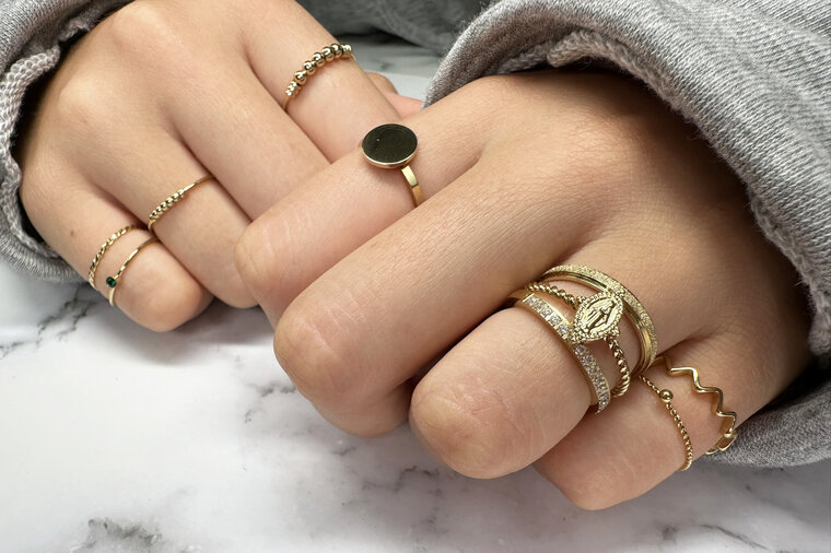 R779 Wave Gold Steel