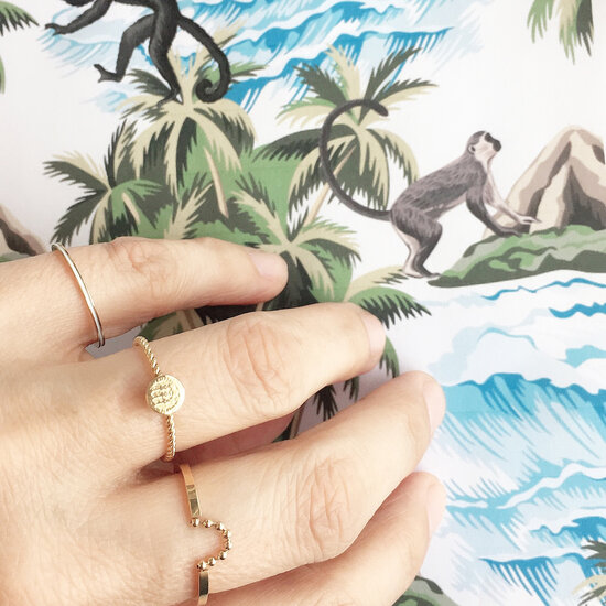 R627 Twisted Gold Steel Historic Coin