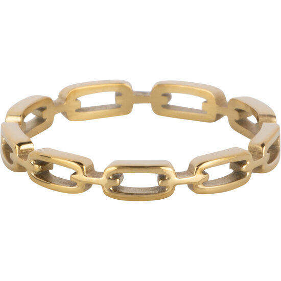 R1554 Stoere Anker Chain Goudkleurig